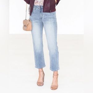 EXCELLENT USED CONDITION- Grace & Lace size 4-Mel's Fav Straight Leg Crop Denim